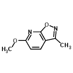 CAS#: 69790-40-5, 6-Methoxy-3-methyl[1,2]oxazolo[5,4-b]pyridine