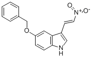 CAS 登录号：69796-46-9， 5-苄氧基-3-(2-硝基乙烯基)-吲哚