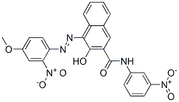 CAS#: 69815-56-1, 3-Hydroxy-4-[(4-Methoxy-2-Nitrophenyl)Azo]-N-(3-Nitrophenyl)Naphthalene-2-Carboxamide