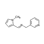 CAS#: 69819-59-6, (E)-1-(1-Methyl-1H-pyrrol-2-yl)-N-(3-pyridinylmethyl)methanimine