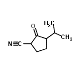 CAS#: 69843-83-0, 3-Isopropyl-2-oxocyclopentanecarbonitrile