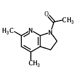 CAS#: 698973-92-1, 1-(4,6-Dimethyl-2,3-dihydro-1H-pyrrolo[2,3-b]pyridin-1-yl)ethanone