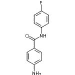 CAS 登录号：698988-07-7， 4-氨基-N-(4-氟苯基)苯甲酰胺