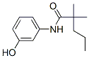CAS#: 69954-44-5, 2,2-Dimethyl-N-(3-Hydroxyphenyl)Valeramide