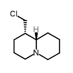 CAS 登录号：70005-31-1， (1S,9aS)-1-(氯甲基)八氢-2H-喹嗪