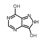 CAS#: 70015-70-2, 3-Hydroxy-2,4-dihydro-7H-pyrazolo[4,3-d]pyrimidin-7-one