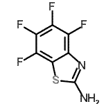 CAS#: 70015-95-1, 4,5,6,7-Tetrafluoro-1,3-benzothiazol-2-amine