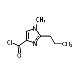 CAS#: 700345-96-6, 1-Methyl-2-propyl-1H-imidazole-4-carbonyl chloride