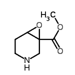 CAS 登录号：700372-73-2， 甲基7-氧杂-3-氮杂双环[4.1.0]庚烷-1-羧酸酯