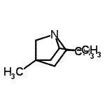 CAS#: 700378-36-5, 2,4,6-Trimethyl-1-azabicyclo[2.2.1]heptane