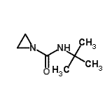 CAS 登录号：70059-51-7， N-(2-甲基-2-丙基)-1-氮丙啶甲酰胺