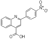 CAS 登录号：70097-13-1， 2-(4-硝基苯基)-4-喹啉羧酸