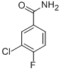 CAS 登录号：701-43-9， 3-氯-4-氟-苯甲酰胺