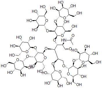 CAS 登录号：70158-33-7， 甘露糖基(9)-N-乙酰基葡萄糖胺