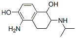 CAS 登录号：70172-13-3， 5-氨基-6-羟基-2-异丙基氨基-1,2,3,4-四氢萘-1-醇