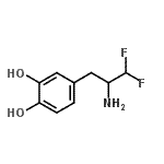CAS 登录号：70219-24-8， 4-(2-氨基-3,3-二氟丙基)-1,2-苯二酚