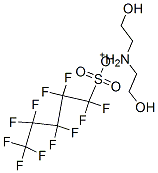 CAS 登录号：70225-17-1， 二(2-羟基乙基)铵1,1,2,2,3,3,4,4,5,5,5-十一氟戊烷-1-磺酸盐