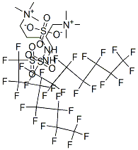 CAS#: 70225-20-6, Bis[Trimethyl-3-[[(Pentadecafluoroheptyl)Sulphonyl]Amino]Propylammonium] Sulphate