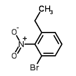 CAS#: 702642-07-7, 1-Bromo-3-ethyl-2-nitrobenzene