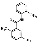 CAS 登录号：702648-69-9， N-(2-氰基苯基)-2,5-二甲基苯甲酰胺
