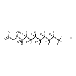 CAS#: 70281-93-5, Potassium {[(heptadecafluorooctyl)sulfonyl](methyl)amino}acetate