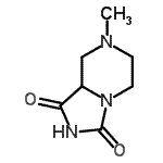 CAS#: 70336-01-5, 7-Methyltetrahydroimidazo[1,5-a]pyrazine-1,3(2H,5H)-dione