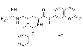 CAS#: 70375-22-3, [(1S)-4-[(Aminoiminomethyl)Amino]-1-[[(4-Methyl-2-Oxo-2H-1-Benzopyran-7-Yl)Amino]Carbonyl]Butyl]-Carbamic Acid Phenylmethyl Ester Monohydrochloride