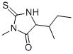 CAS#: 704-06-3, 3-Methyl-5-(1-Methylpropyl)-2-Thioxo-4-Imidazolidinone