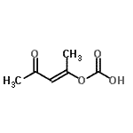 CAS#: 704204-81-9, (2E)-4-Oxo-2-penten-2-yl hydrogen carbonate