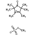 CAS 登录号：70429-36-6， 3-lambda<sup>1</sup>-氧氮自由基-1,2,2,4,4,5-六甲基-咪唑-1-鎓甲基硫酸盐