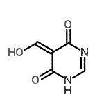 CAS 登录号：70450-61-2， (5E)-5-(羟基亚甲基)-4,6(1H,5H)-嘧啶二酮
