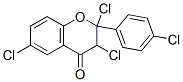 CAS 登录号：70460-50-3， 2,3,6-三氯-2-(4-氯苯基)色满-4-酮