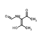 CAS#: 70501-07-4, N-[(2Z)-2-Hydroxy-4-oxo-2-penten-3-yl]formamide