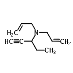 CAS#: 705262-09-5, N,N-Diallyl-1-pentyn-3-amine