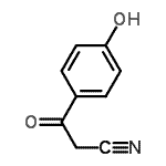 CAS 登录号：70591-87-6， 3-(4-羟基苯基)-3-氧代丙腈