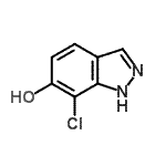 CAS#: 705927-38-4, 7-Chloro-1H-indazol-6-ol