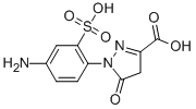 CAS 登录号:70616-71-6, 1-(4-氨基-2-磺基苯基)-4,5-二氢-5-氧代-1H-吡唑-3-羧酸