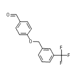 CAS#: 70627-18-8, 4-{[3-(Trifluoromethyl)benzyl]oxy}benzaldehyde