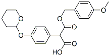 CAS#: 70653-29-1, ((4-Methoxyphenyl)Methyl) Hydrogen (4-((Tetrahydro-2H-Pyran-2-Yl)Oxy)Phenyl)Malonate