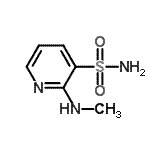 CAS 登录号：70661-79-9， 2-(甲基氨基)-3-吡啶磺酰胺