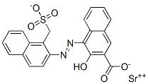 CAS#: 70703-34-3, Strontium 3-Hydroxy-4-[[1-(Sulphonatomethyl)-2-Naphthyl]Azo]-2-Naphthoate