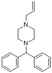 CAS 登录号：70713-45-0， 1-(二苯基甲基)-4-(2-丙烯基)哌嗪二盐酸盐