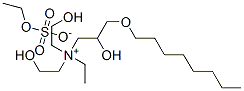 CAS#: 70776-73-7, Ethylbis(2-Hydroxyethyl)[2-Hydroxy-3-(Octyloxy)Propyl]Ammonium Ethyl Sulphate