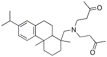 CAS#: 70776-88-4, (1R-(1alpha,4abeta,10aalpha))-4,4'-(((1,2,3,4,4a,9,10,10a-Octahydro-7-isopropyl-1,4a-dimethylphenanthren-1-yl)methyl)imino)bisbutan-2-one