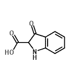 CAS#: 708-38-3, 3-Oxo-2-indolinecarboxylic acid