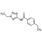 CAS#: 708286-27-5, 4-Ethyl-N-(2-ethyl-2H-tetrazol-5-yl)benzamide