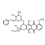 CAS#: 70844-19-8, 3-(1,2-Dihydroxyethyl)-3,5,12-trihydroxy-10-methoxy-6,11-dioxo-1,2,3,4,6,11-hexahydro-1-tetracenyl 3-(benzylamino)-2,3,6-trideoxyhexopyranoside