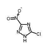 CAS#: 70890-47-0, 5-Chloro-3-nitro-1H-1,2,4-triazole