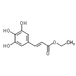 CAS#: 709007-51-2, Ethyl (2E)-3-(3,4,5-trihydroxyphenyl)acrylate