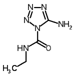 CAS#: 709015-91-8, 5-Amino-N-ethyl-1H-tetrazole-1-carboxamide